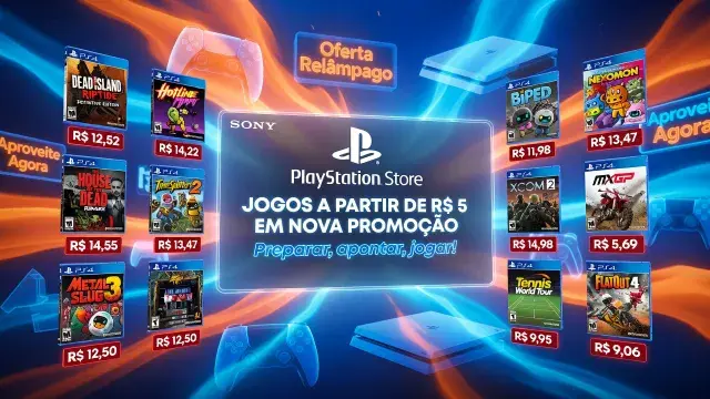 PlayStation Store libera jogos a partir de R$ 5 em nova promoção